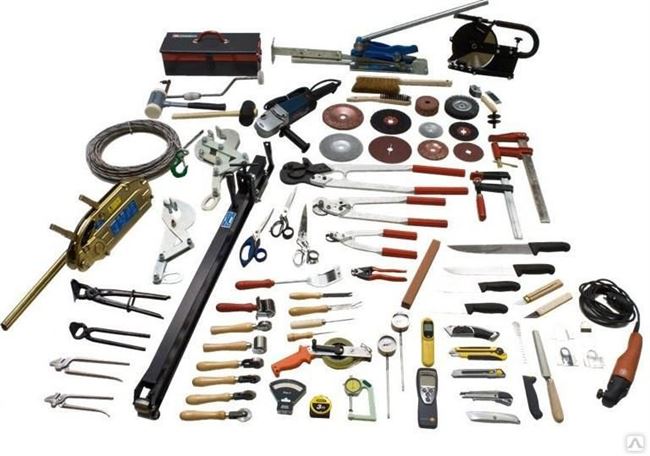 Инструменты, приспособления, расходные материалы для ремонта